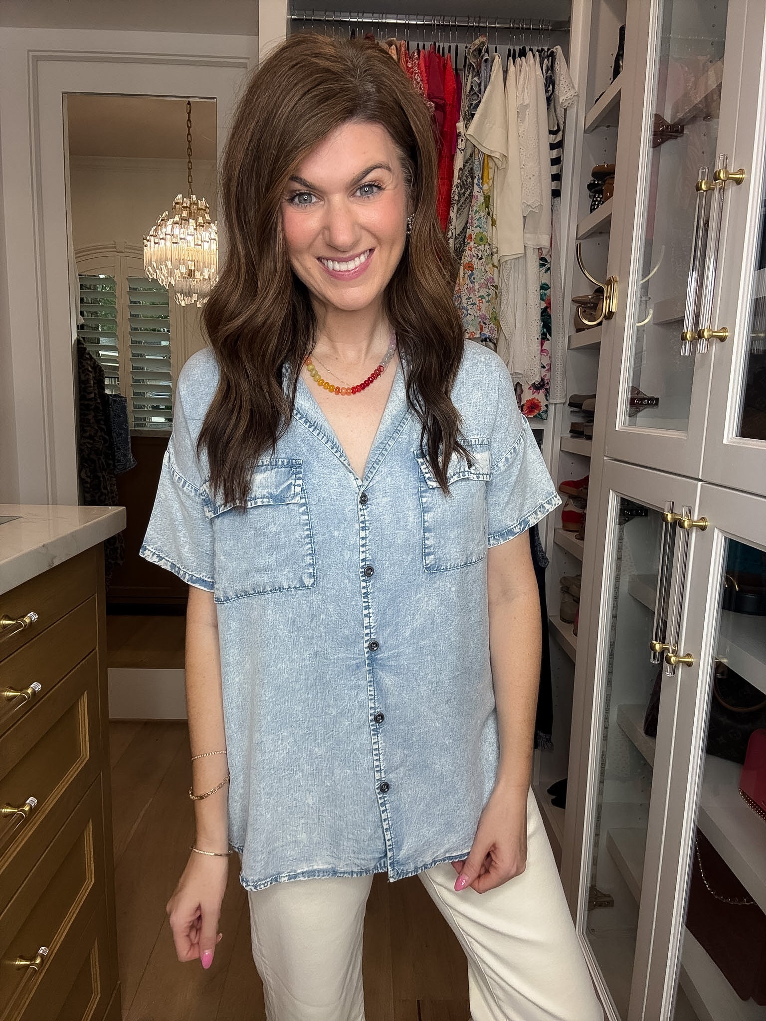 Easy Tide Tencel Button Down