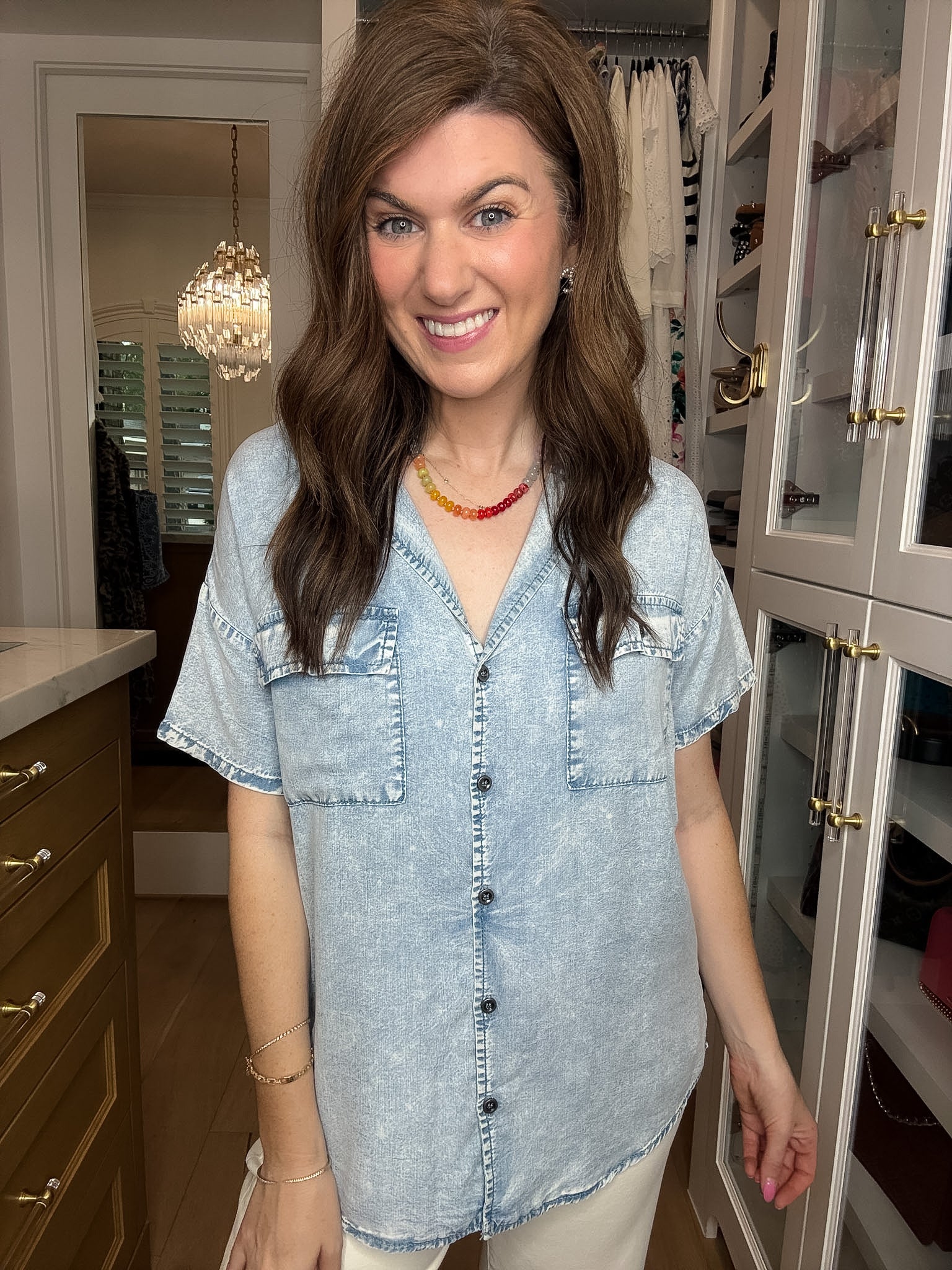Easy Tide Tencel Button Down