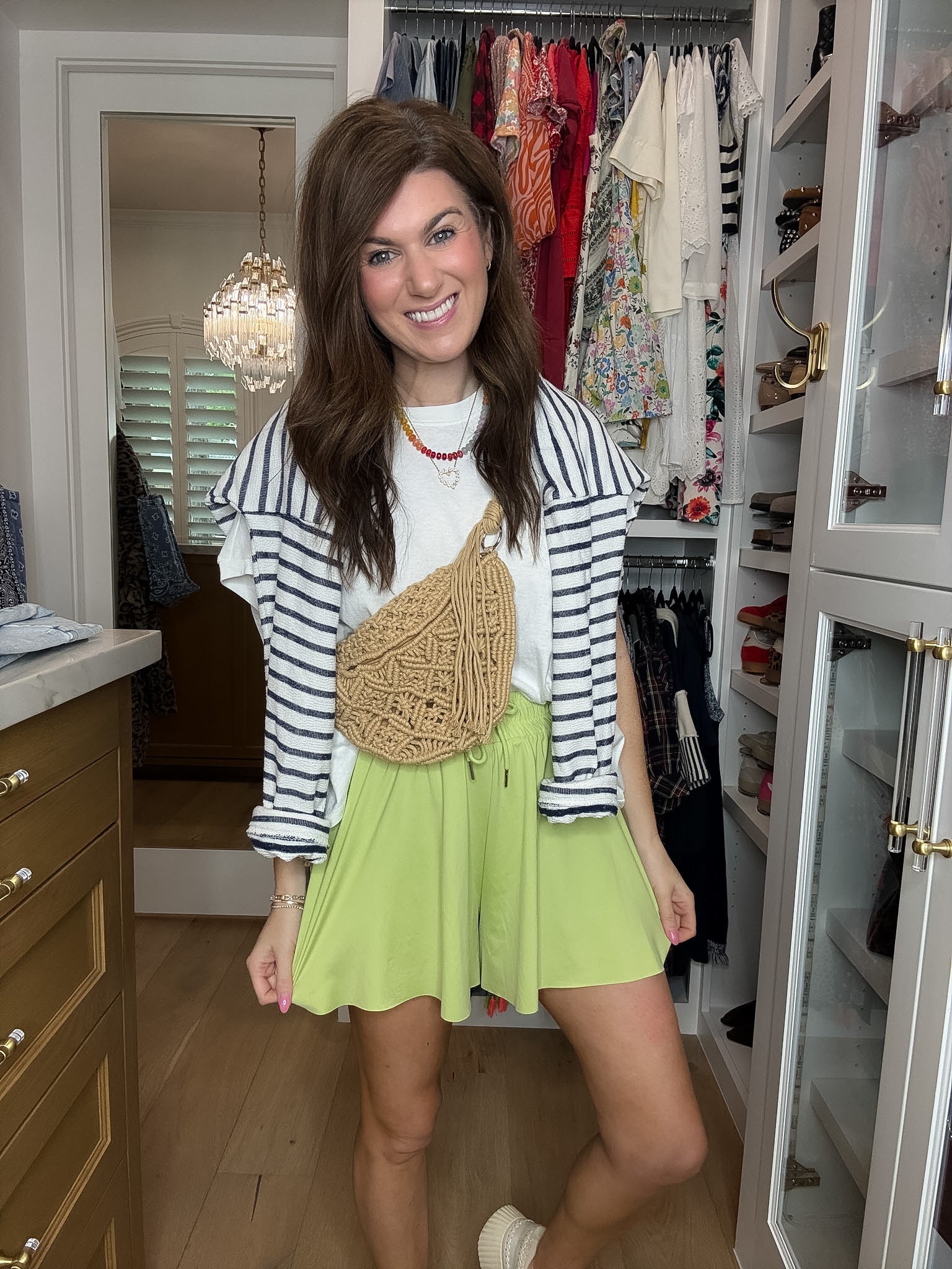 Weekend Sprint Shorts in Lime
