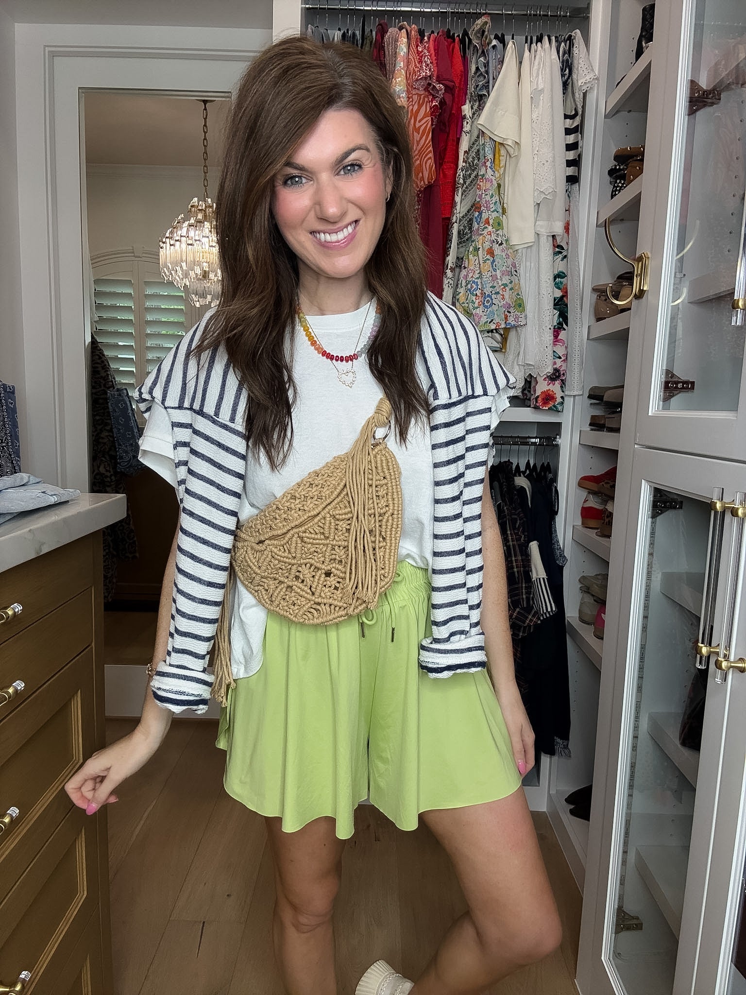 Weekend Sprint Shorts in Lime