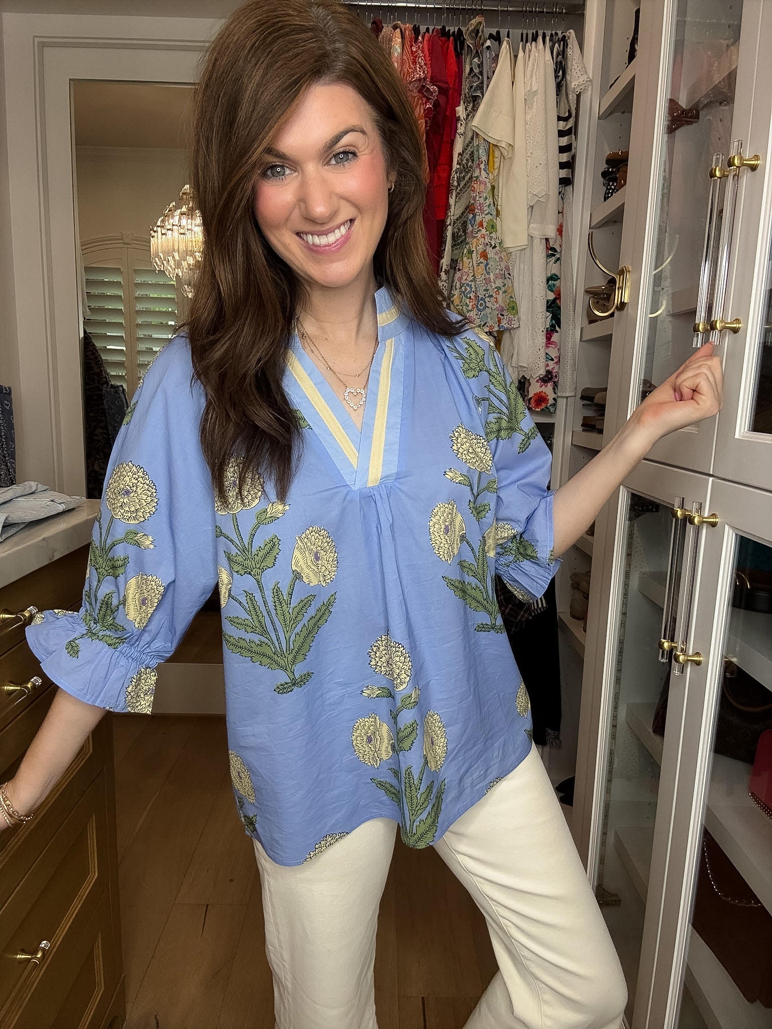 Fresh Pick Top in Periwinkle
