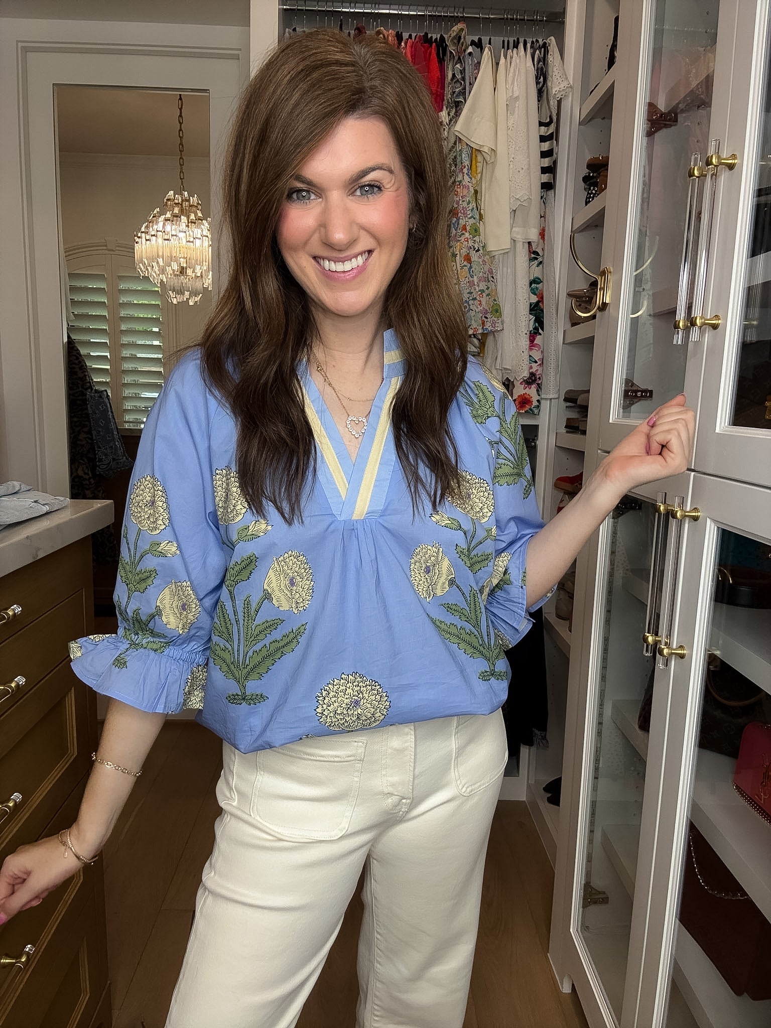 Fresh Pick Top in Periwinkle