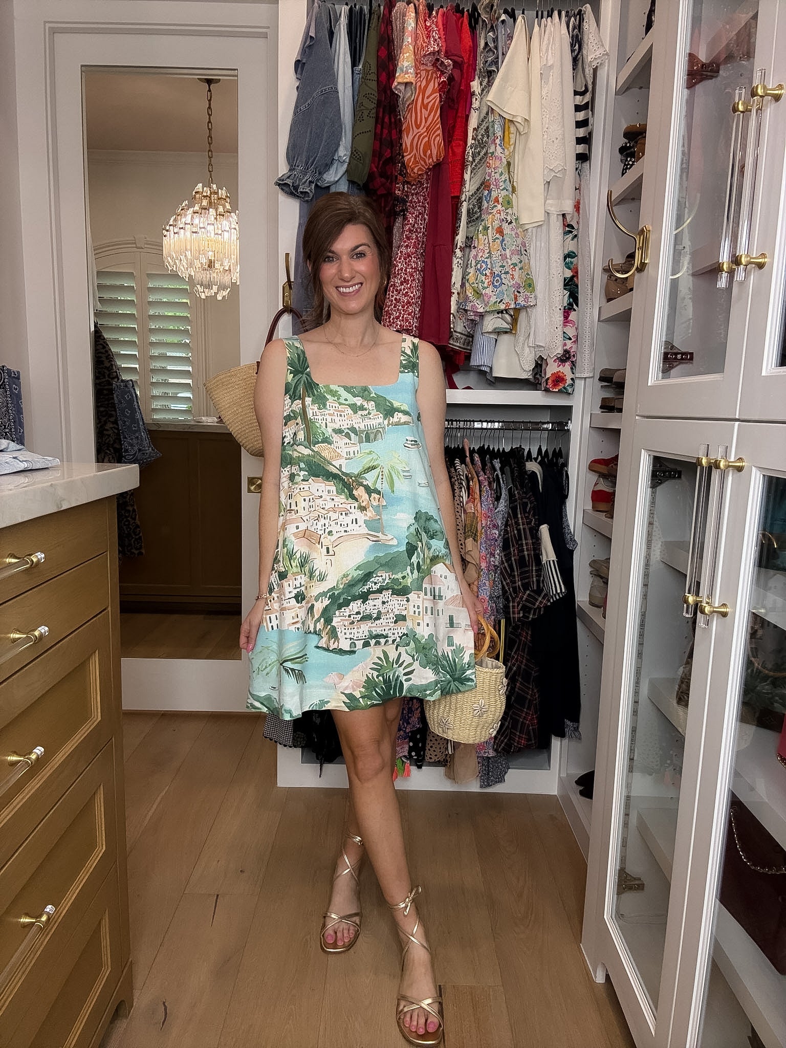 Sugarlips Zenica Shift Dress in Piti Town