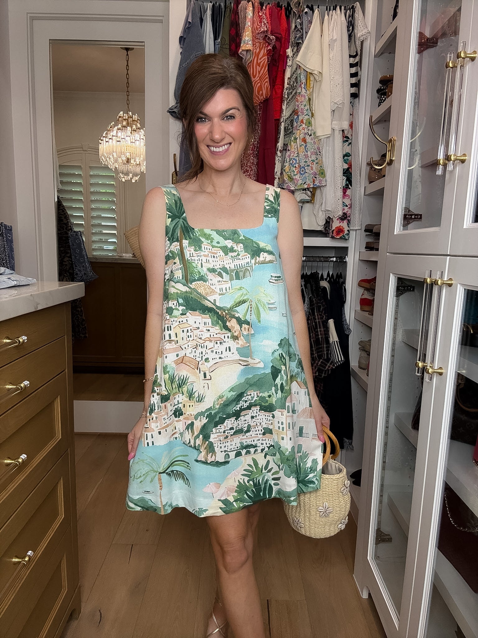 Sugarlips Zenica Shift Dress in Piti Town