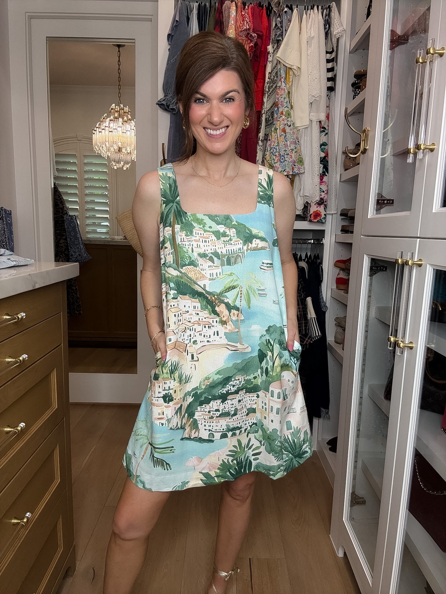Sugarlips Zenica Shift Dress in Piti Town