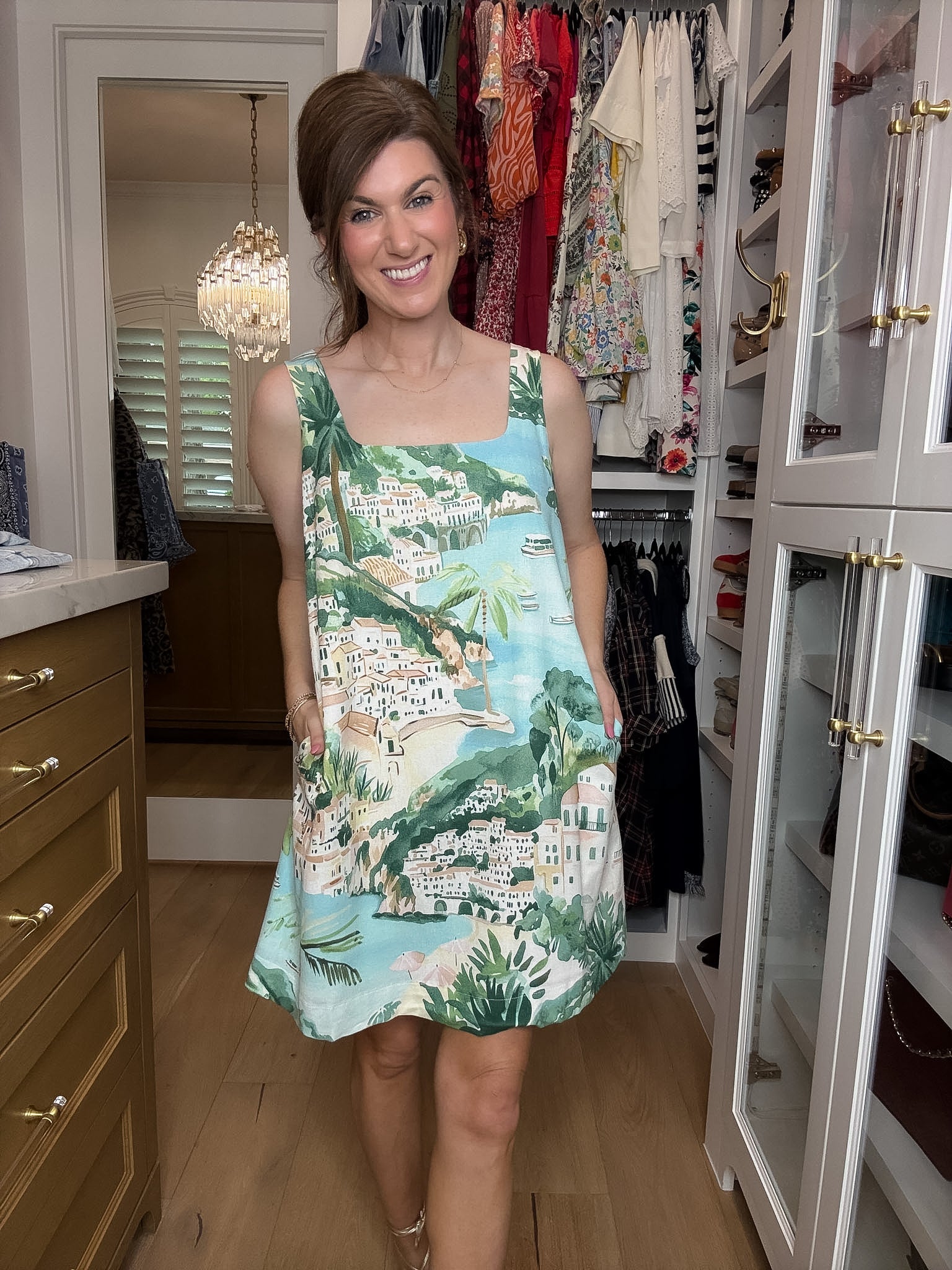 Sugarlips Zenica Shift Dress in Piti Town