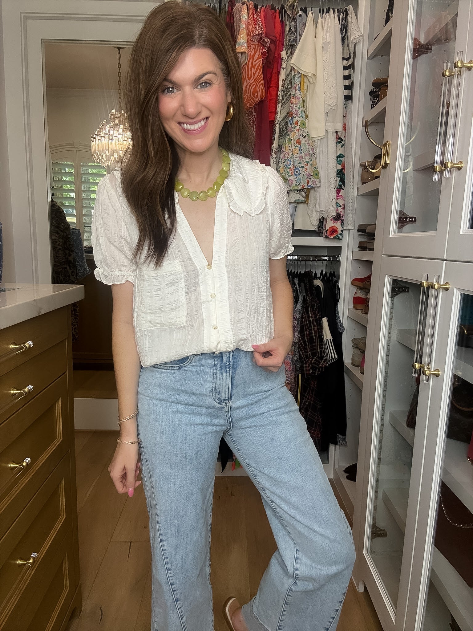 Princeton Top in Off White