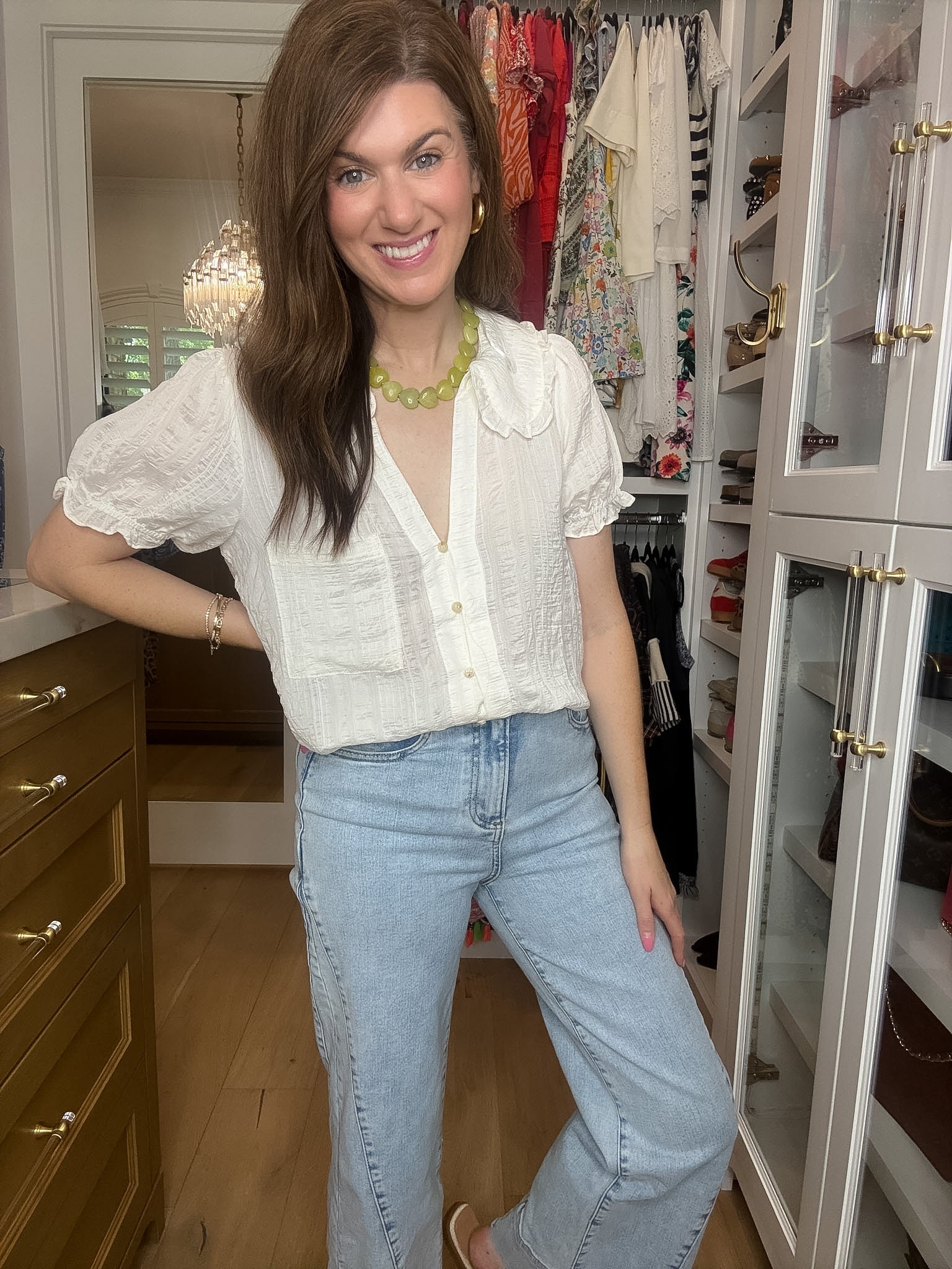 Princeton Top in Off White