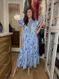 Shoreline Charm Midi Dress