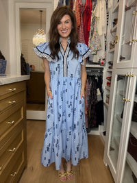 Shoreline Charm Midi Dress