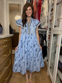 Shoreline Charm Midi Dress