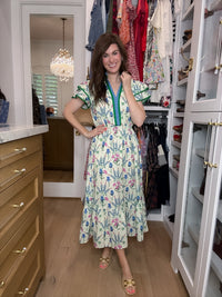 Willowbrook Floral Midi Dress