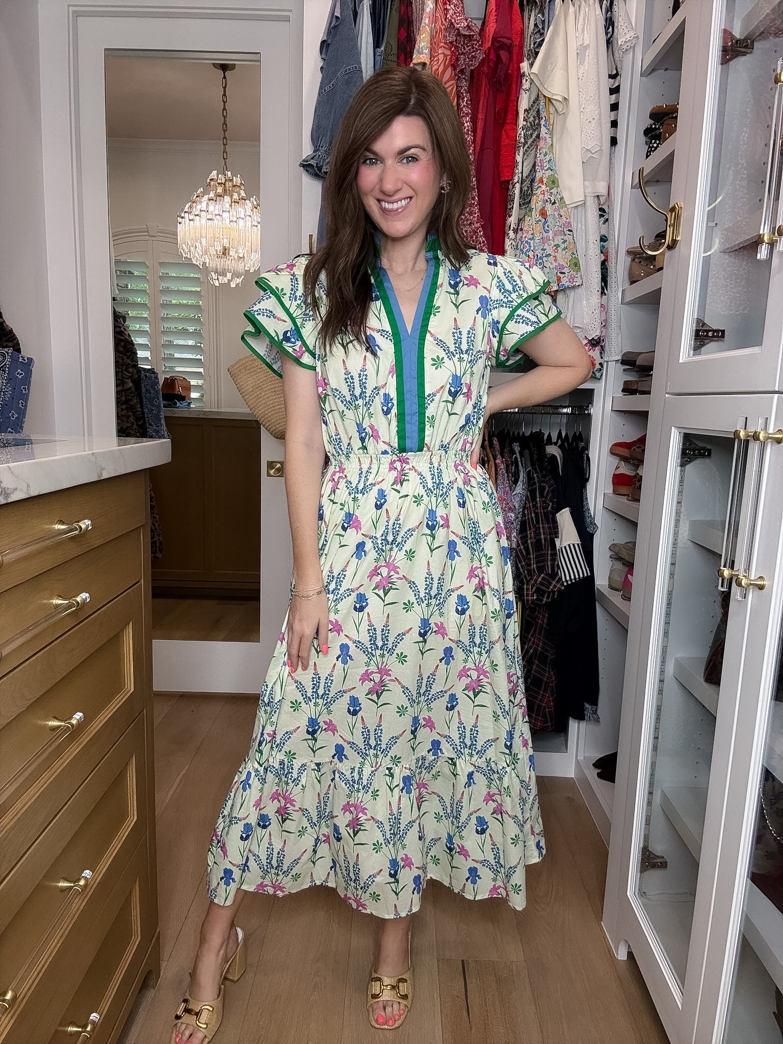 Willowbrook Floral Midi Dress