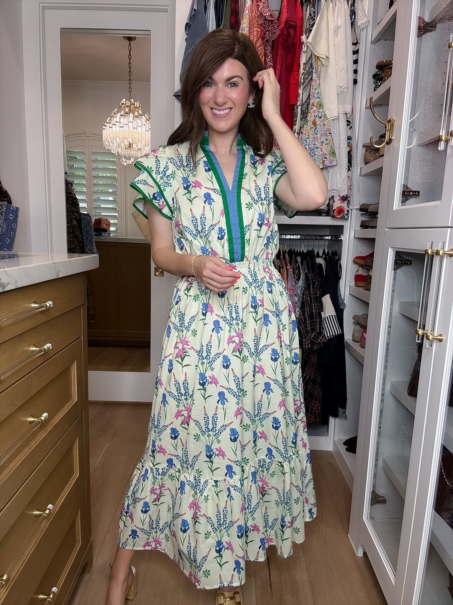 Willowbrook Floral Midi Dress