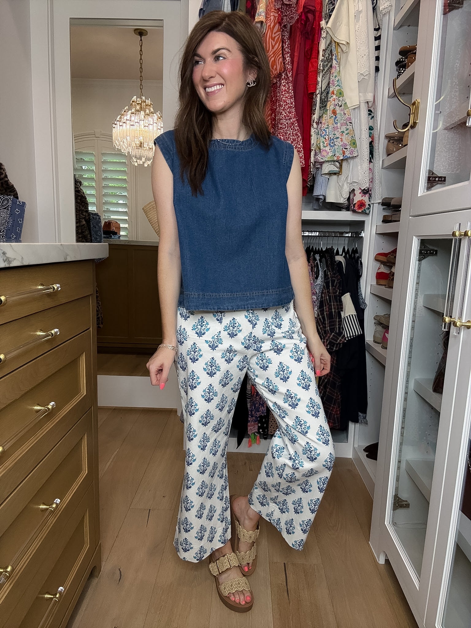 Portofino Printed Jeans