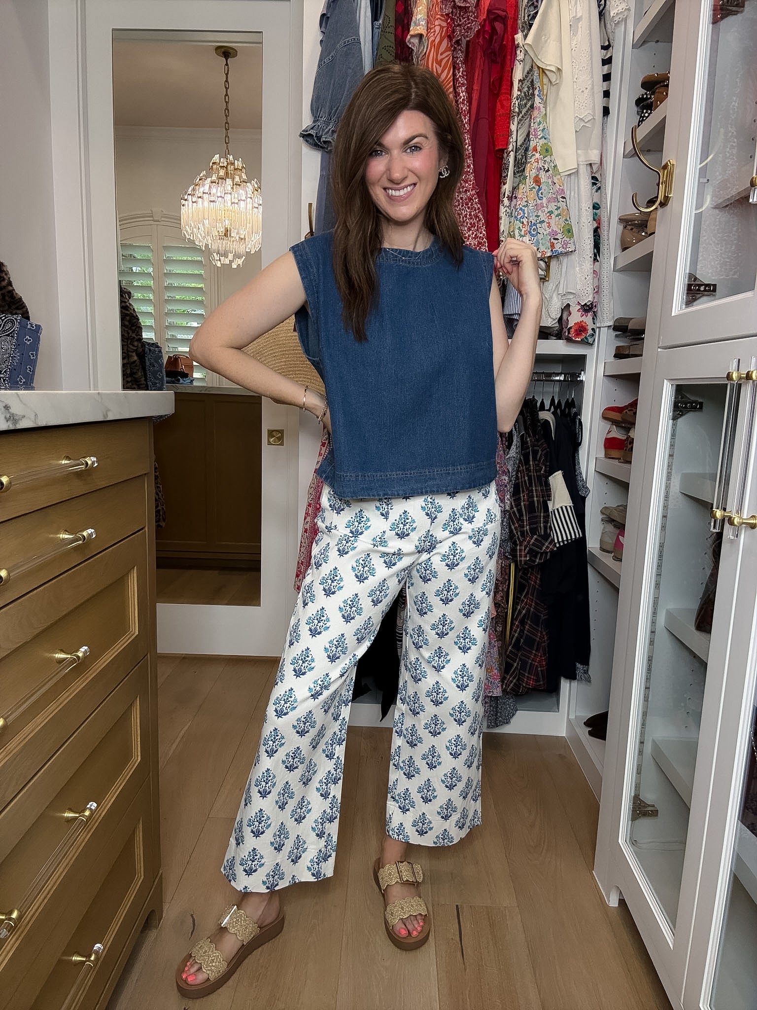 Portofino Printed Jeans