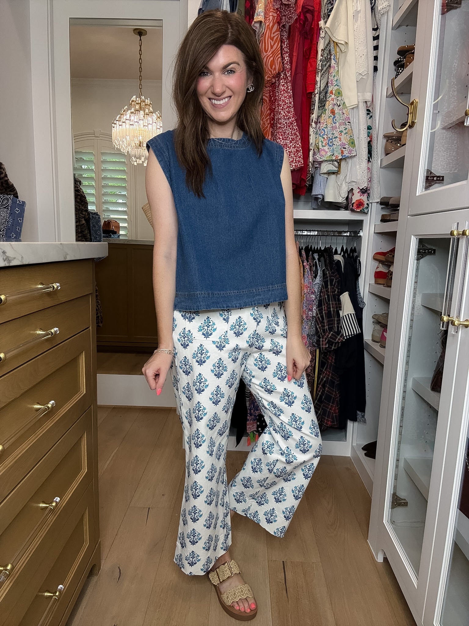 Portofino Printed Jeans