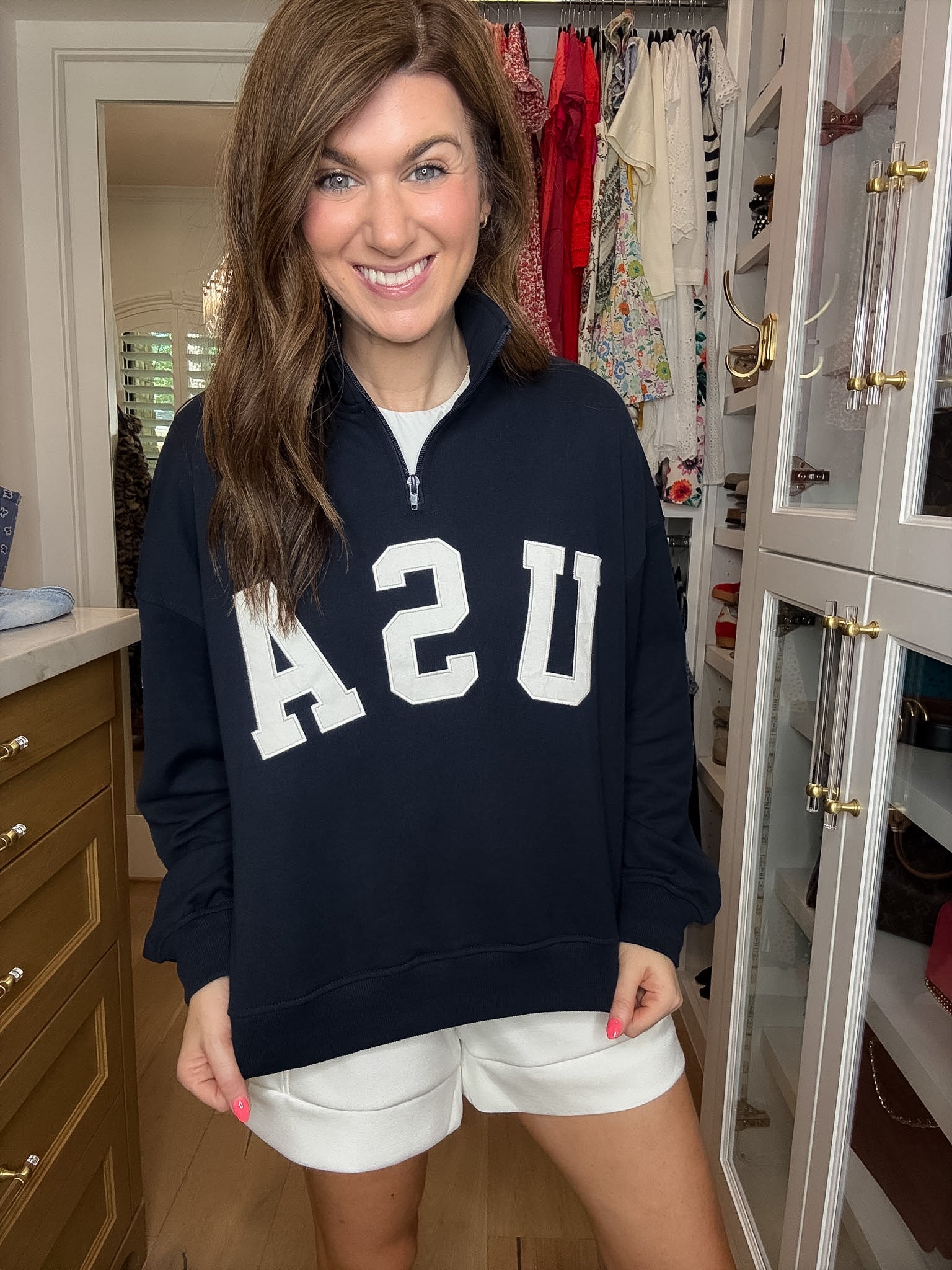 East Coast Summer 1/4 Zip Pullover