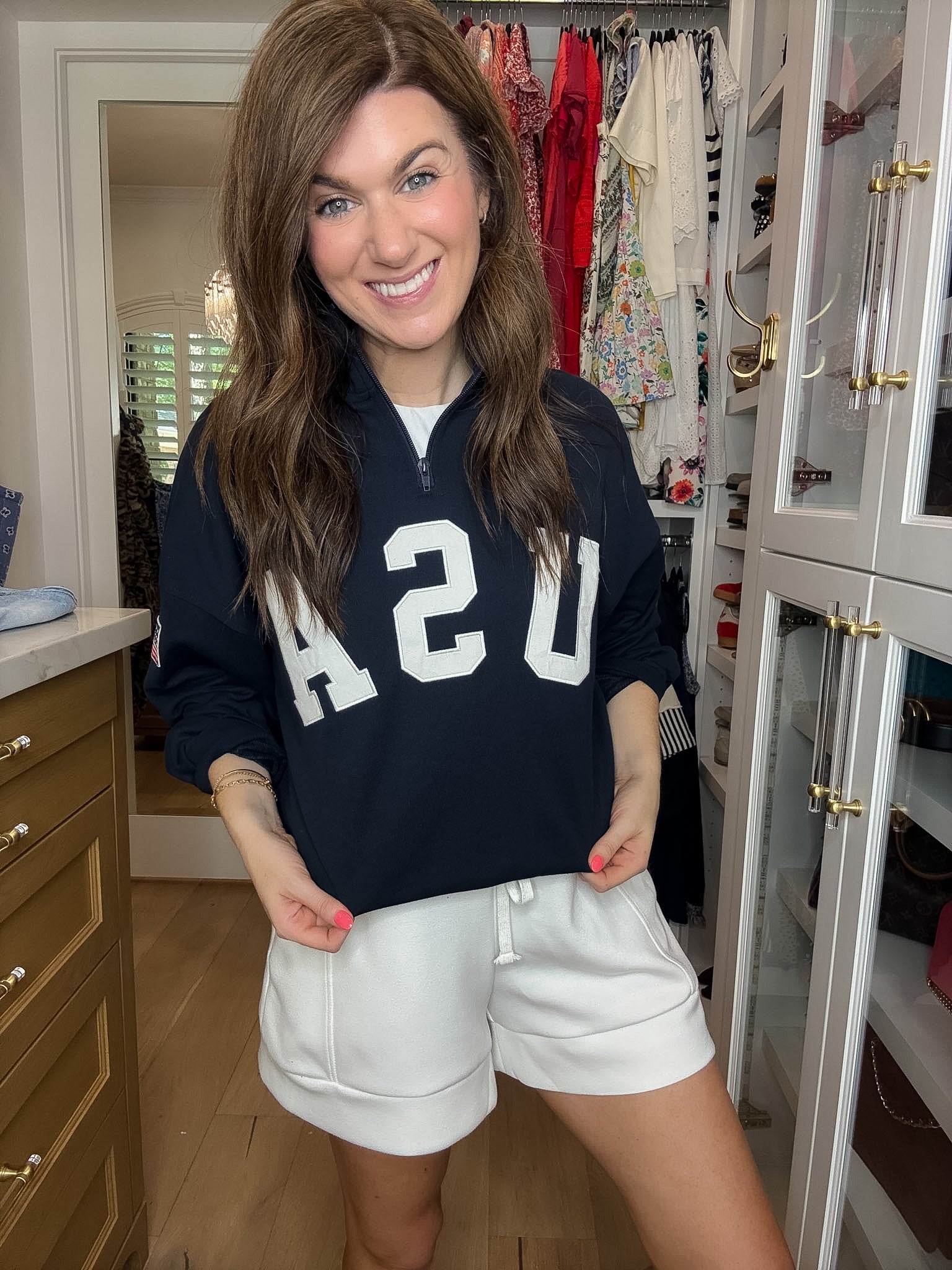 East Coast Summer 1/4 Zip Pullover