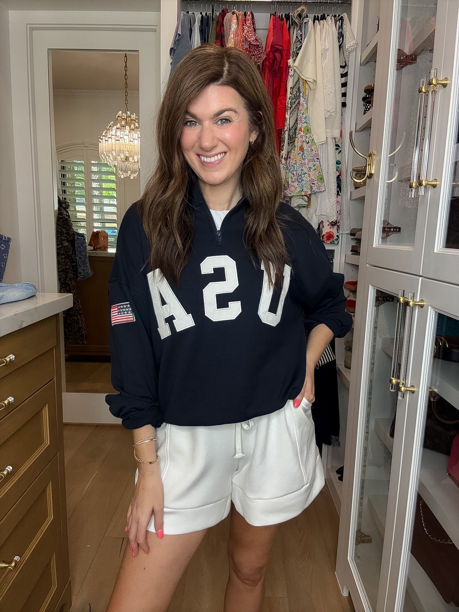 East Coast Summer 1/4 Zip Pullover