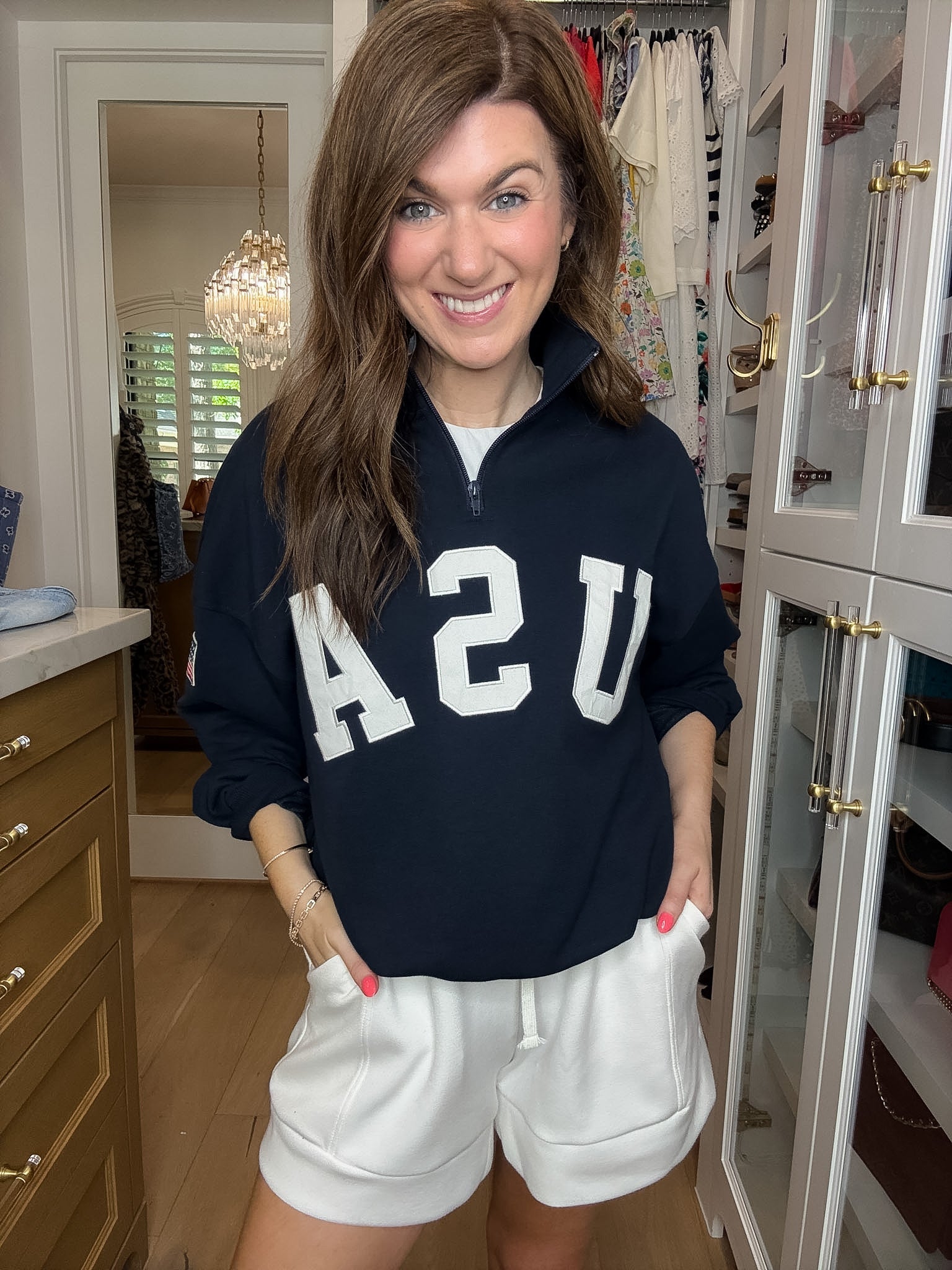 East Coast Summer 1/4 Zip Pullover