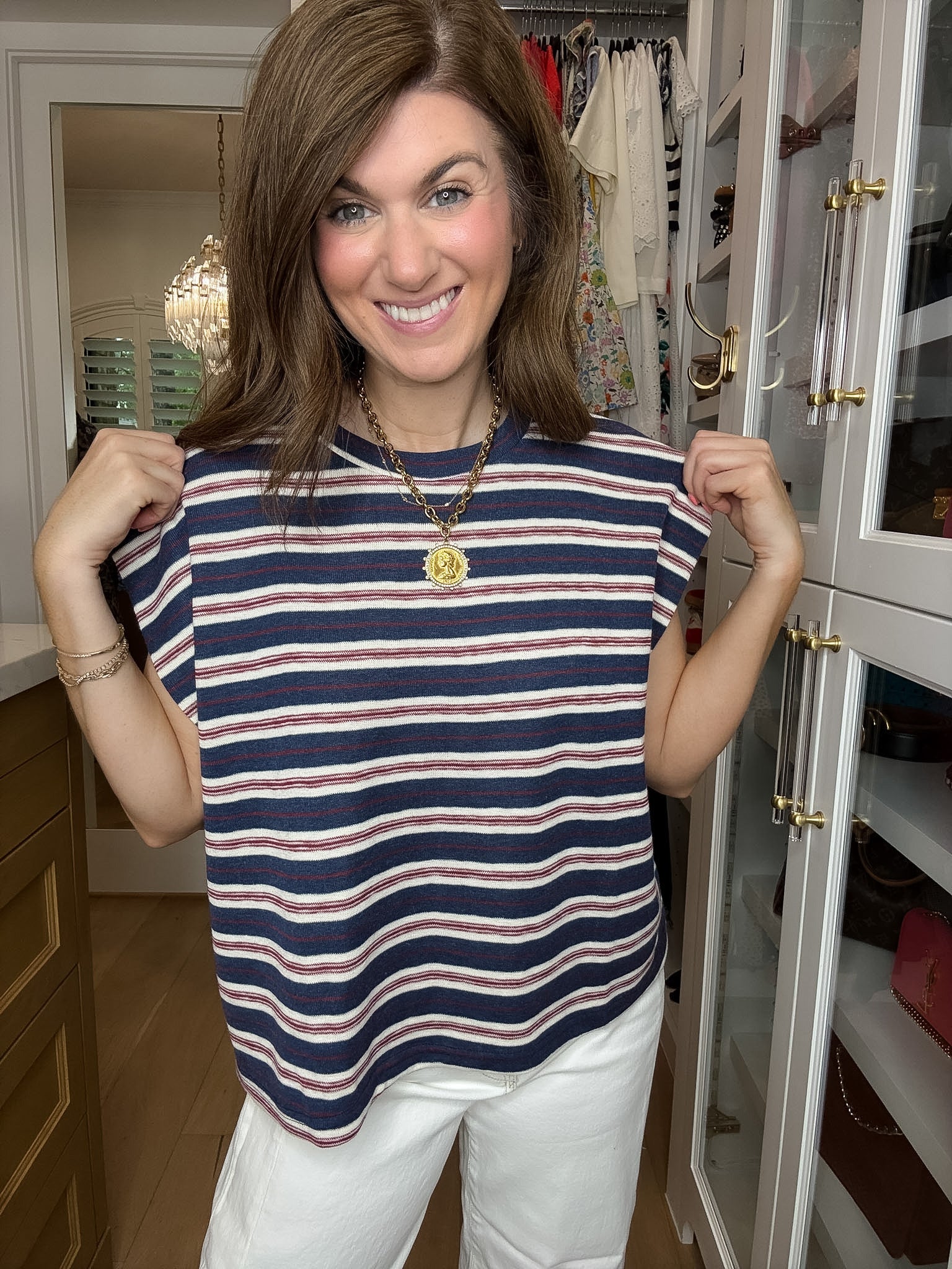 Forever Free Striped Top