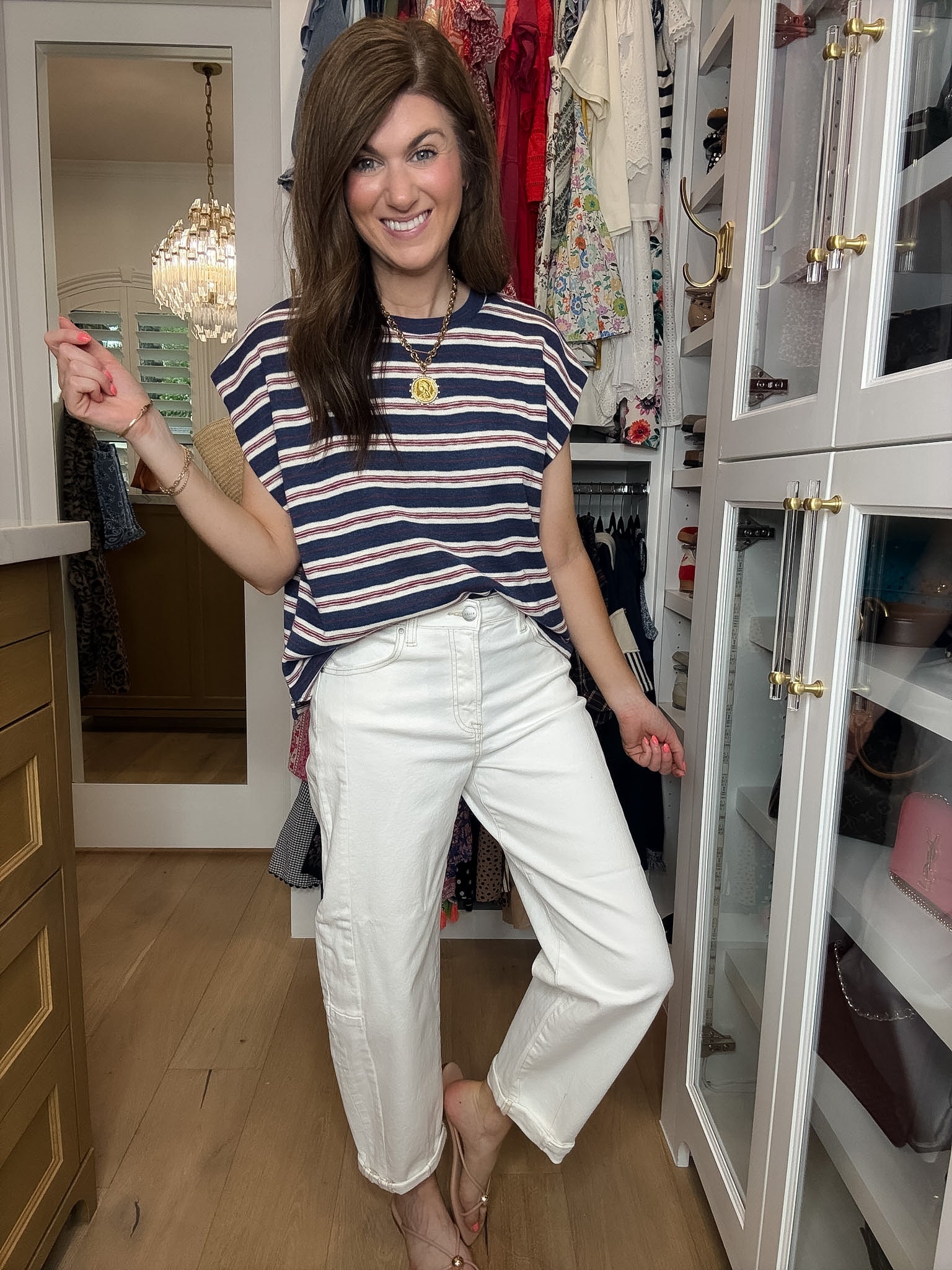 Forever Free Striped Top