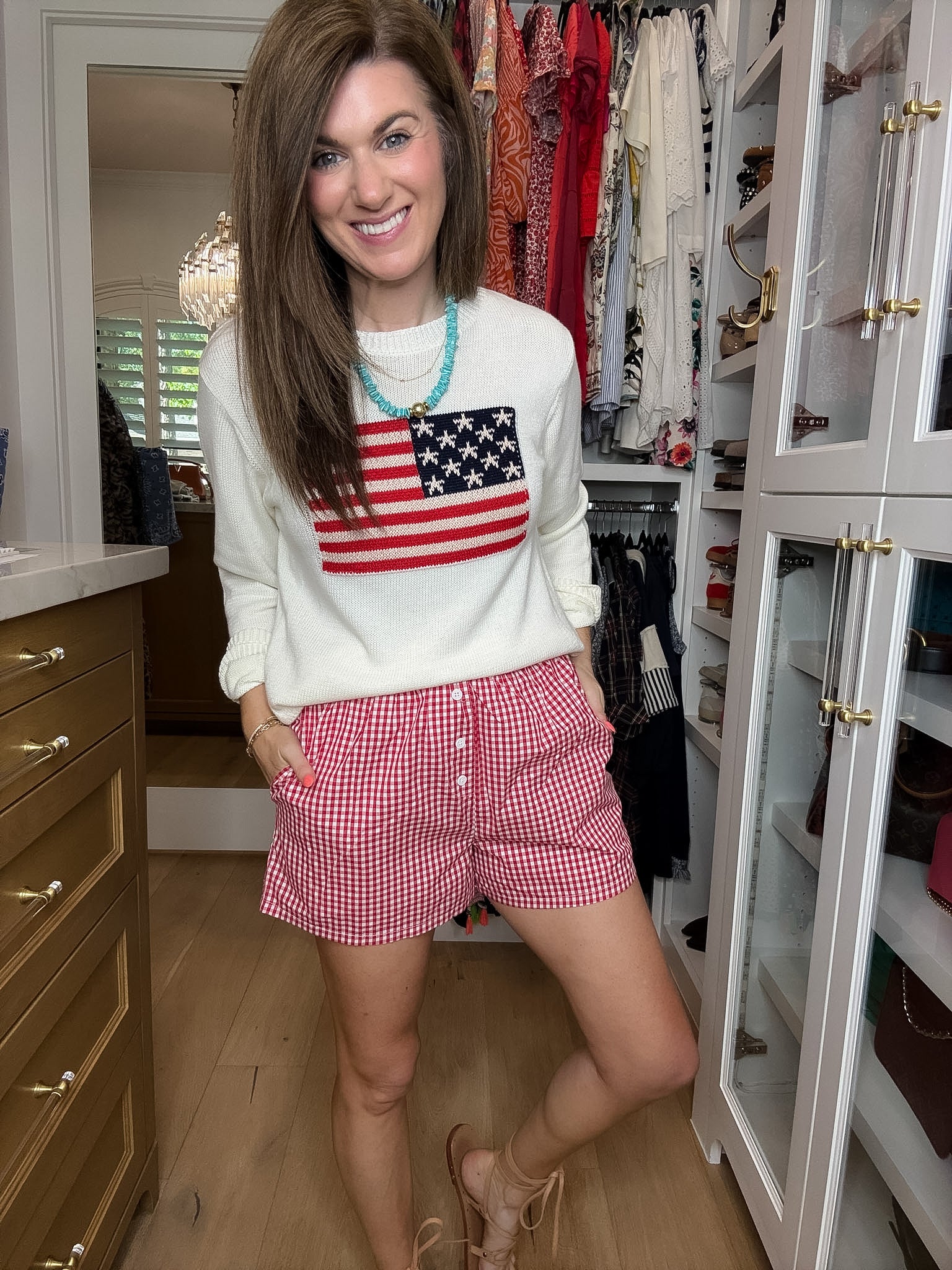 Picnic Perfect Gingham Boxer Shorts