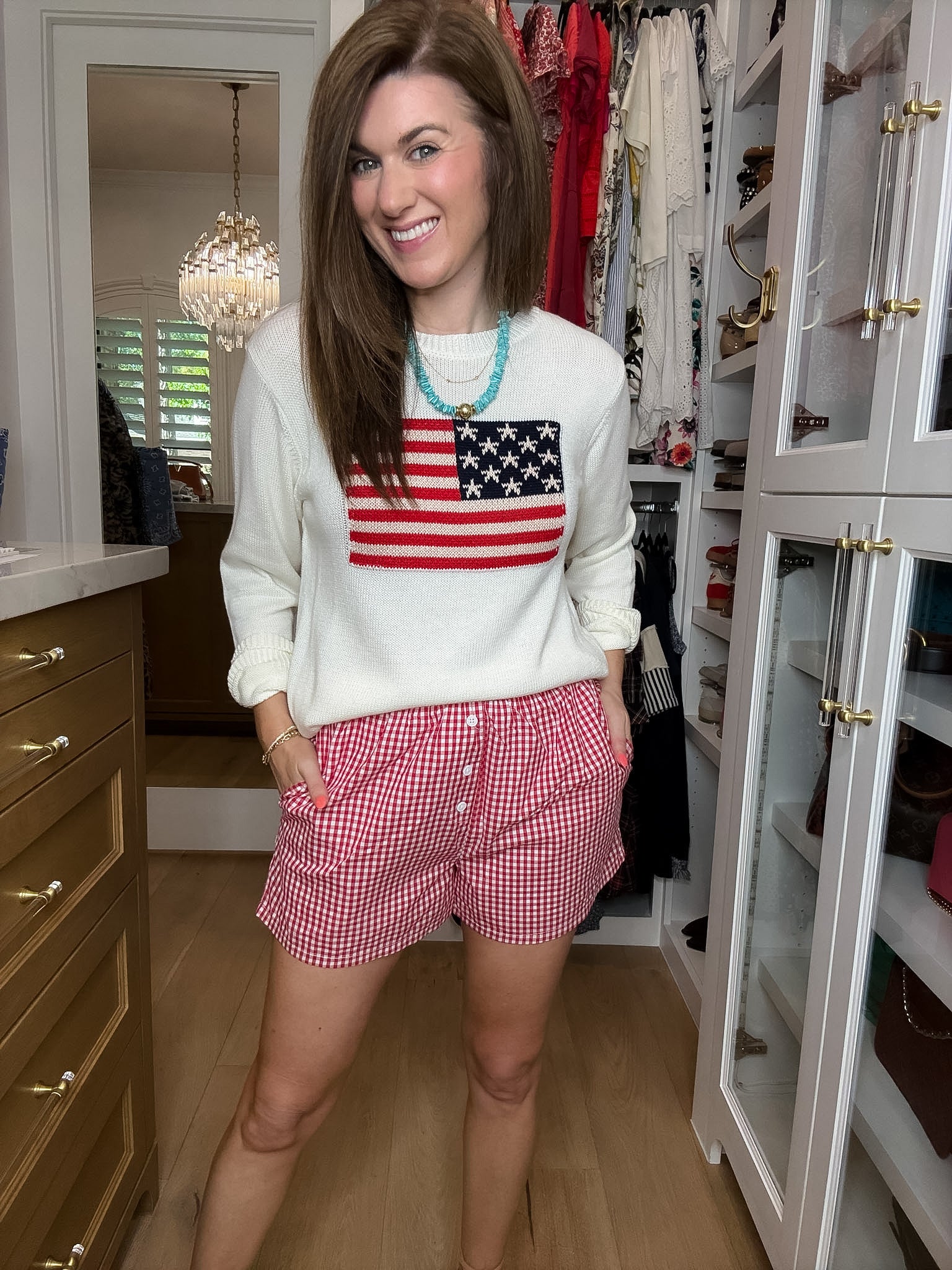Picnic Perfect Gingham Boxer Shorts