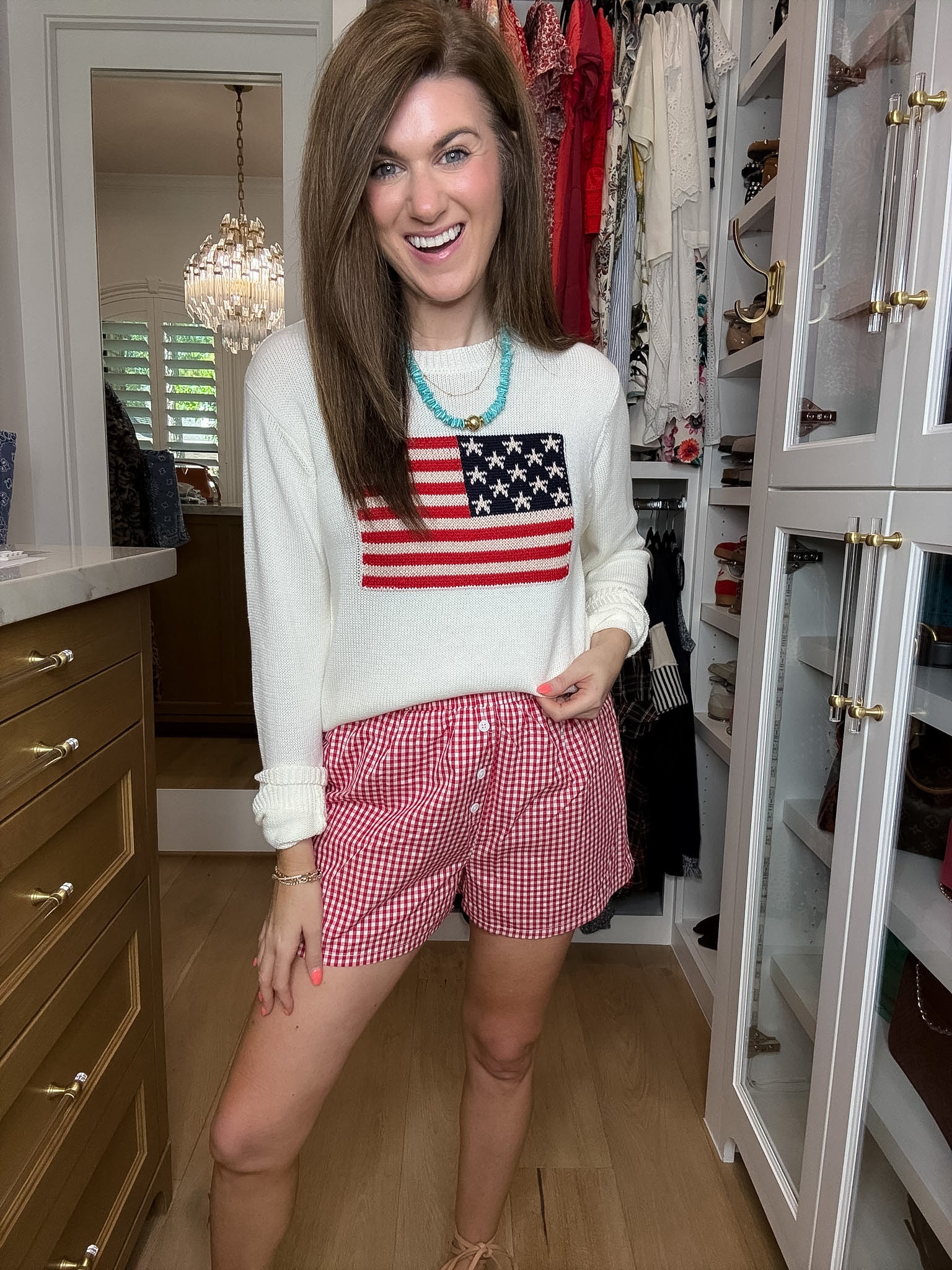 Picnic Perfect Gingham Boxer Shorts