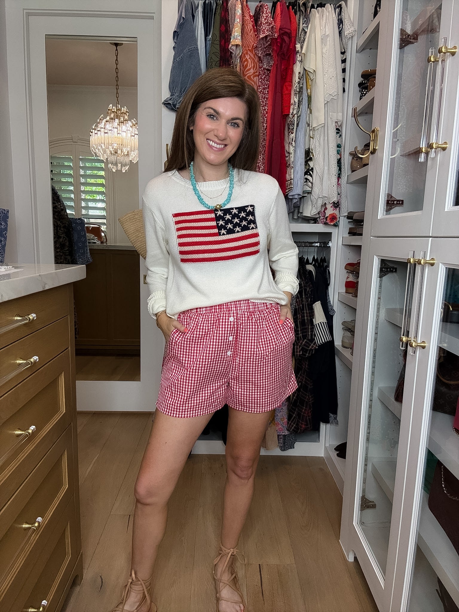 Picnic Perfect Gingham Boxer Shorts