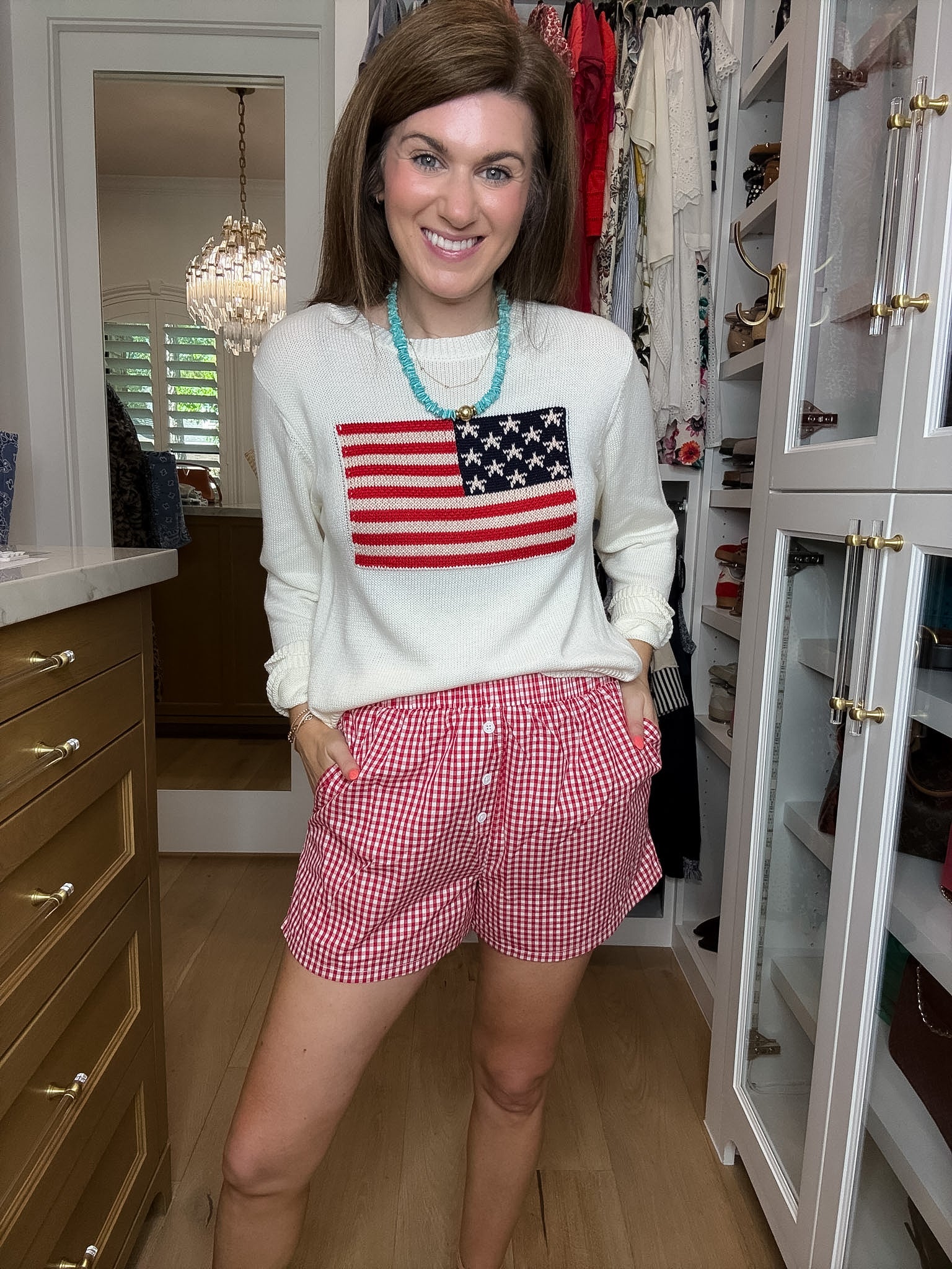 Picnic Perfect Gingham Boxer Shorts