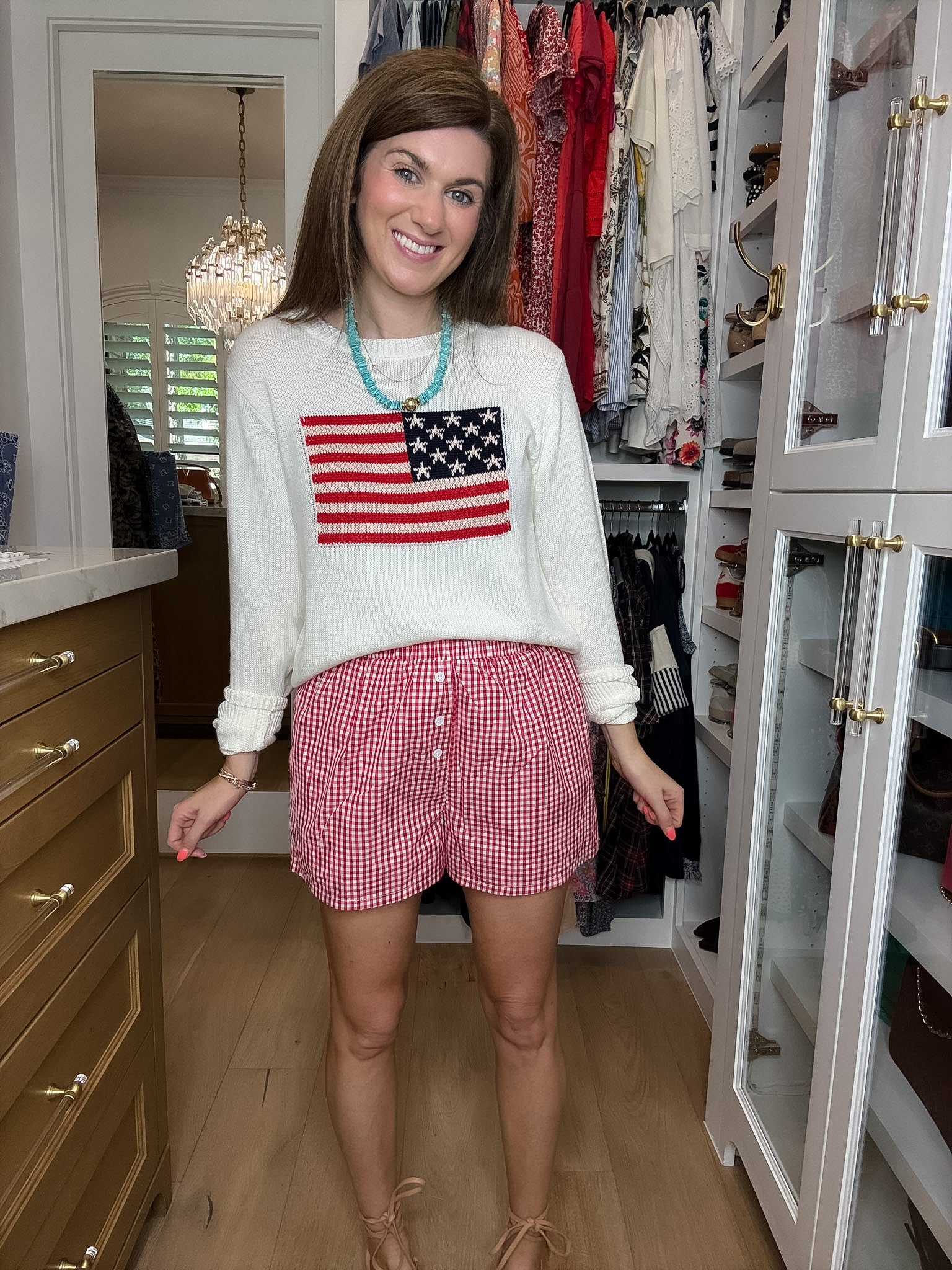 Picnic Perfect Gingham Boxer Shorts