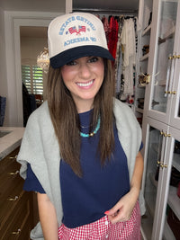 United States of America Classic Canvas Hat *Final Sale*