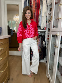Risen First Class Tummy Control Pleated Trousers