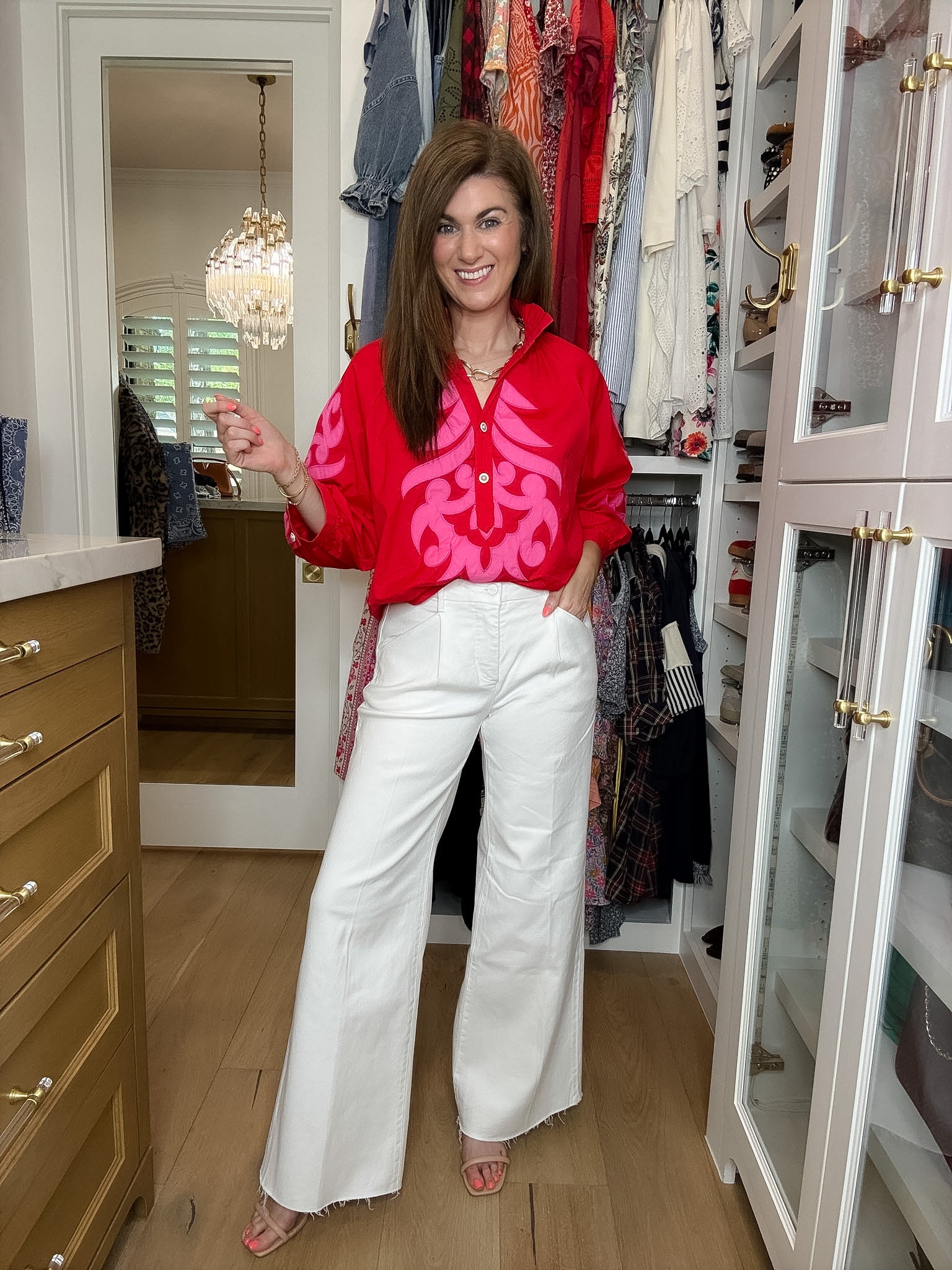 Risen First Class Tummy Control Pleated Trousers
