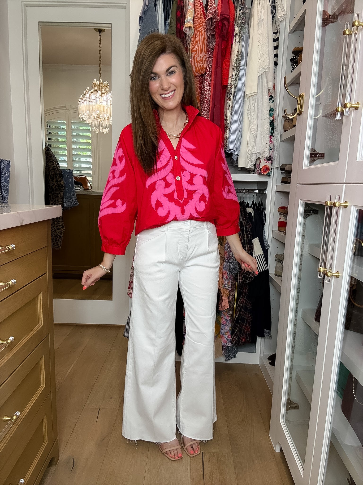 Risen First Class Tummy Control Pleated Trousers