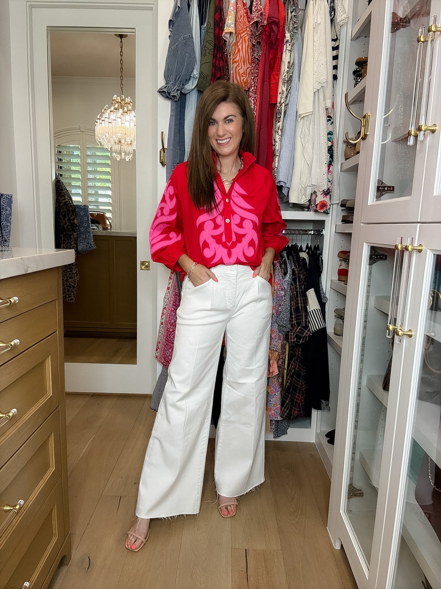 Risen First Class Tummy Control Pleated Trousers