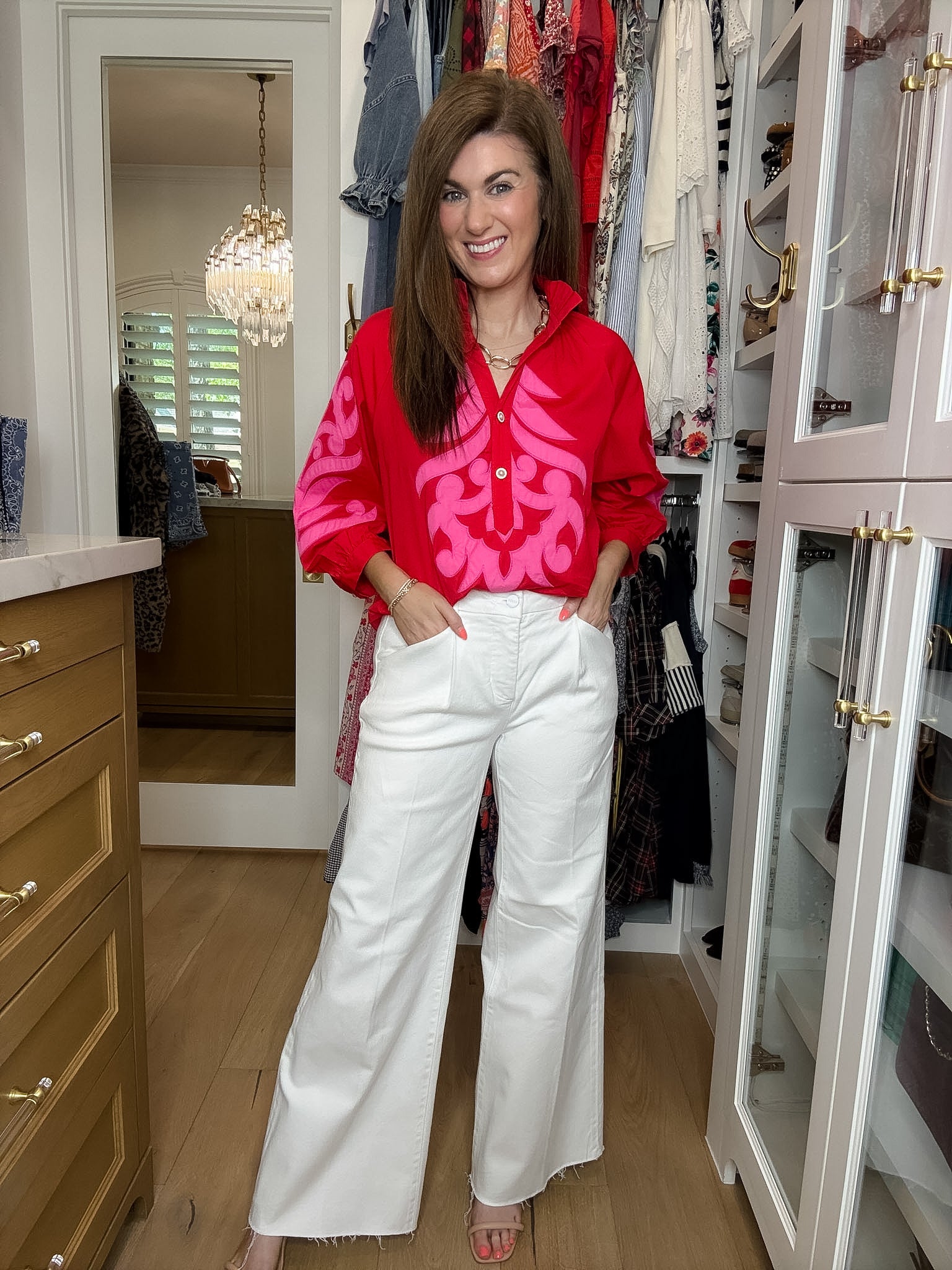 Risen First Class Tummy Control Pleated Trousers