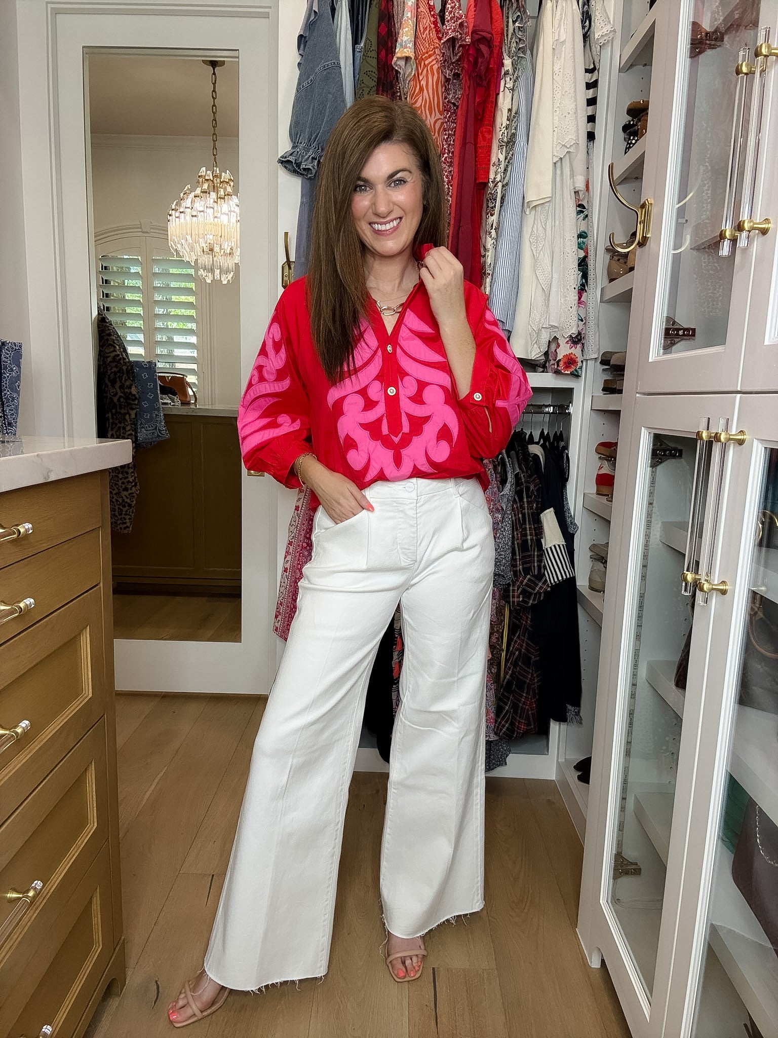 Risen First Class Tummy Control Pleated Trousers