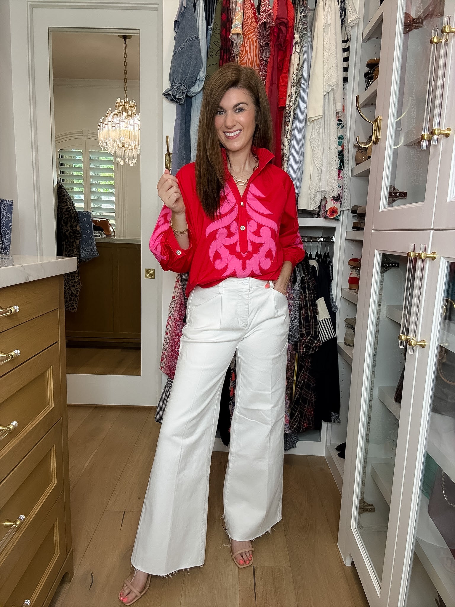 Risen First Class Tummy Control Pleated Trousers