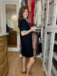 Harbor Club Dress in Navy