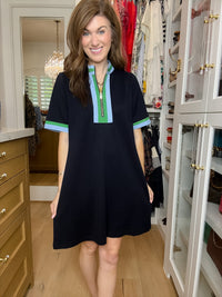 Harbor Club Dress in Navy