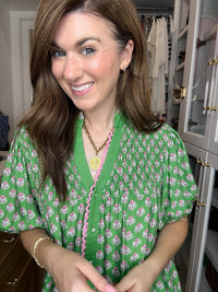 Pearl Cross Earrings *Final Sale*