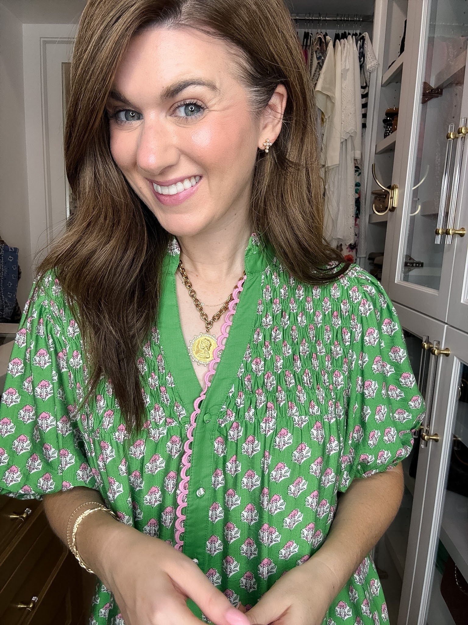 Pearl Cross Earrings *Final Sale*