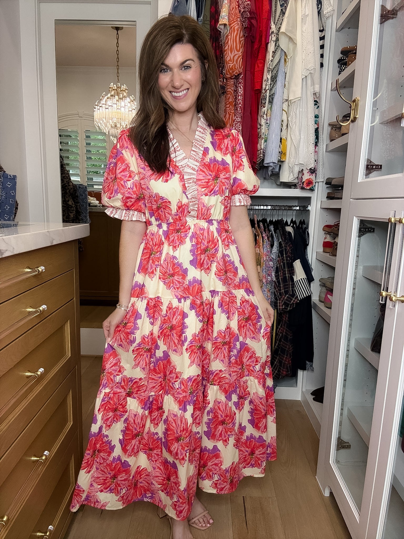Petals and Plans Maxi Dress