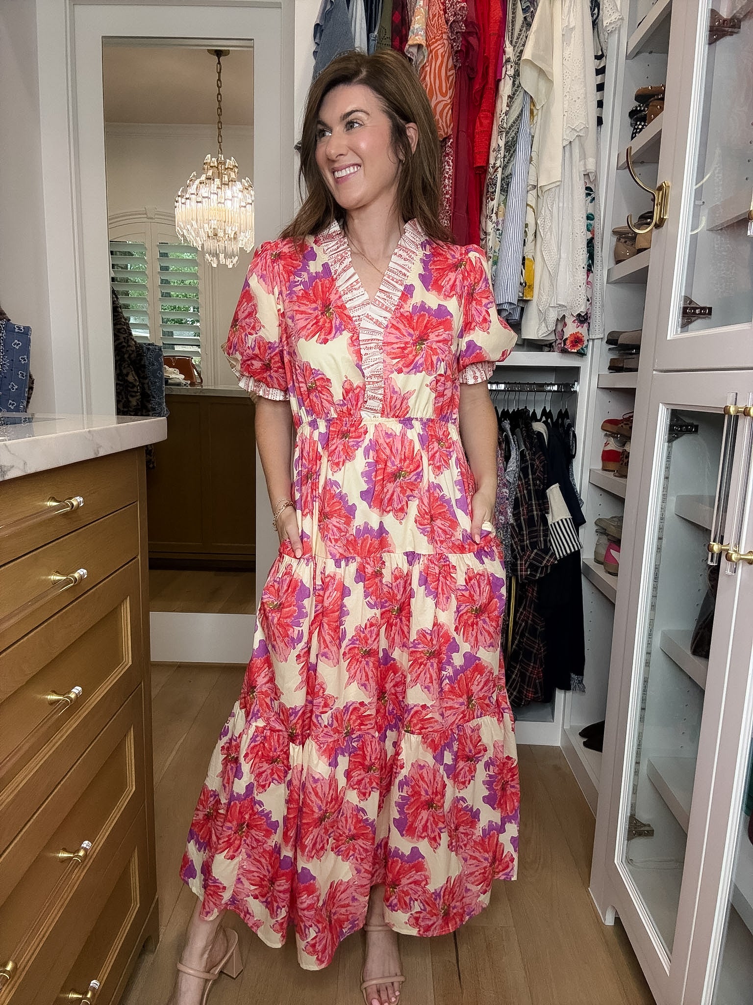 Petals and Plans Maxi Dress