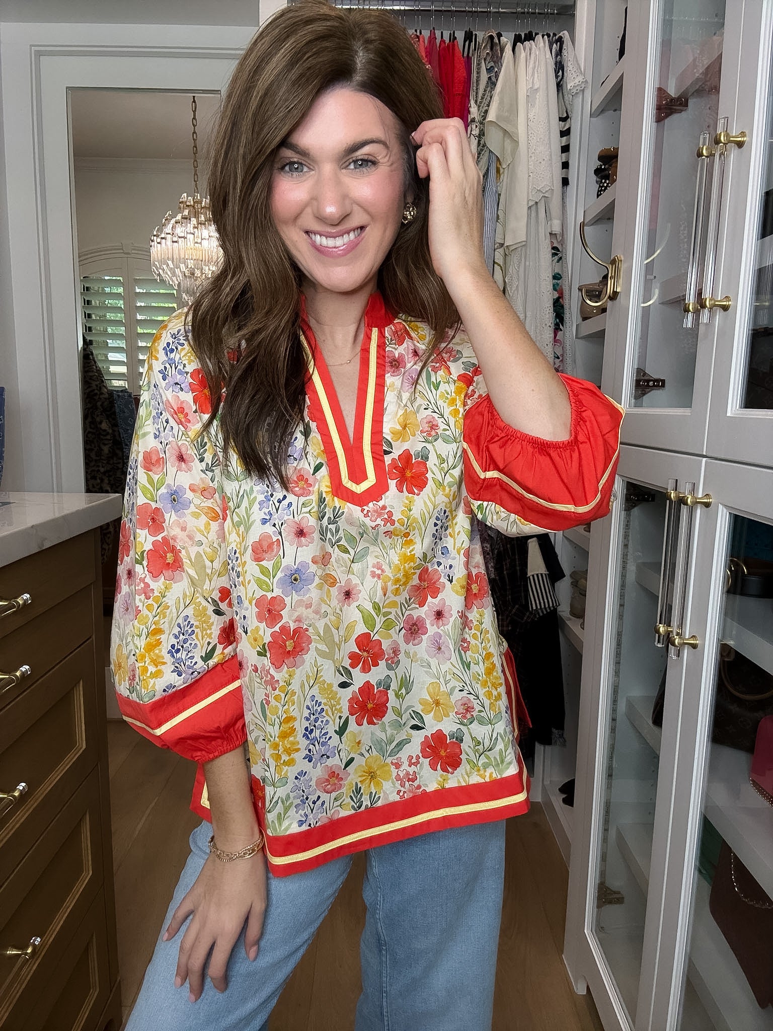 Poppy Lane Floral Top