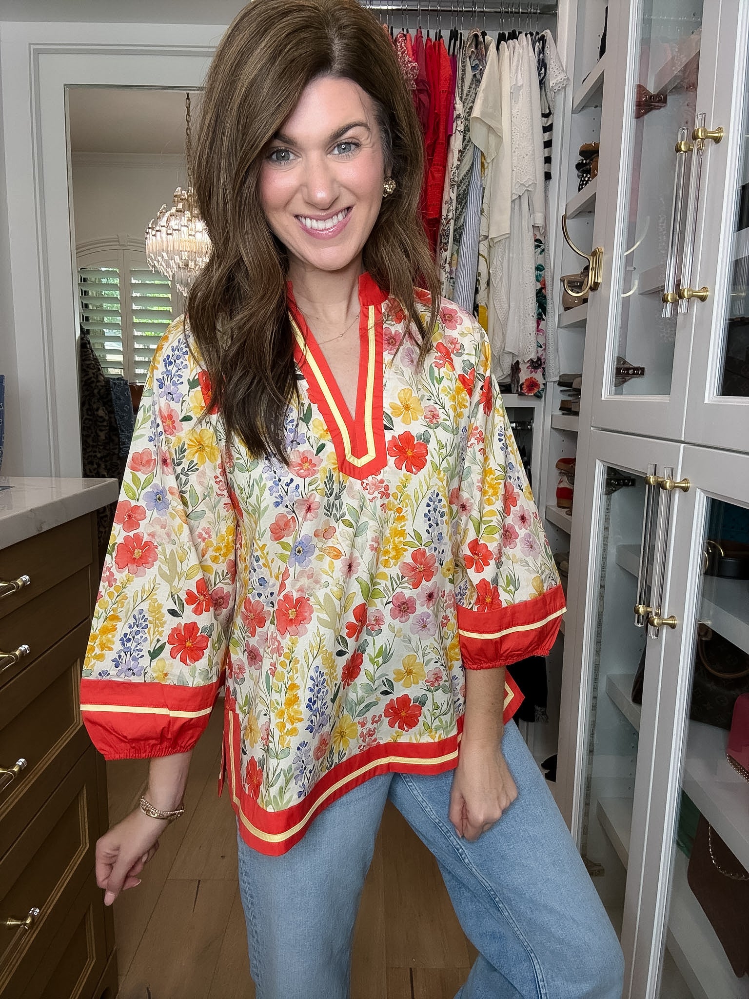 Poppy Lane Floral Top