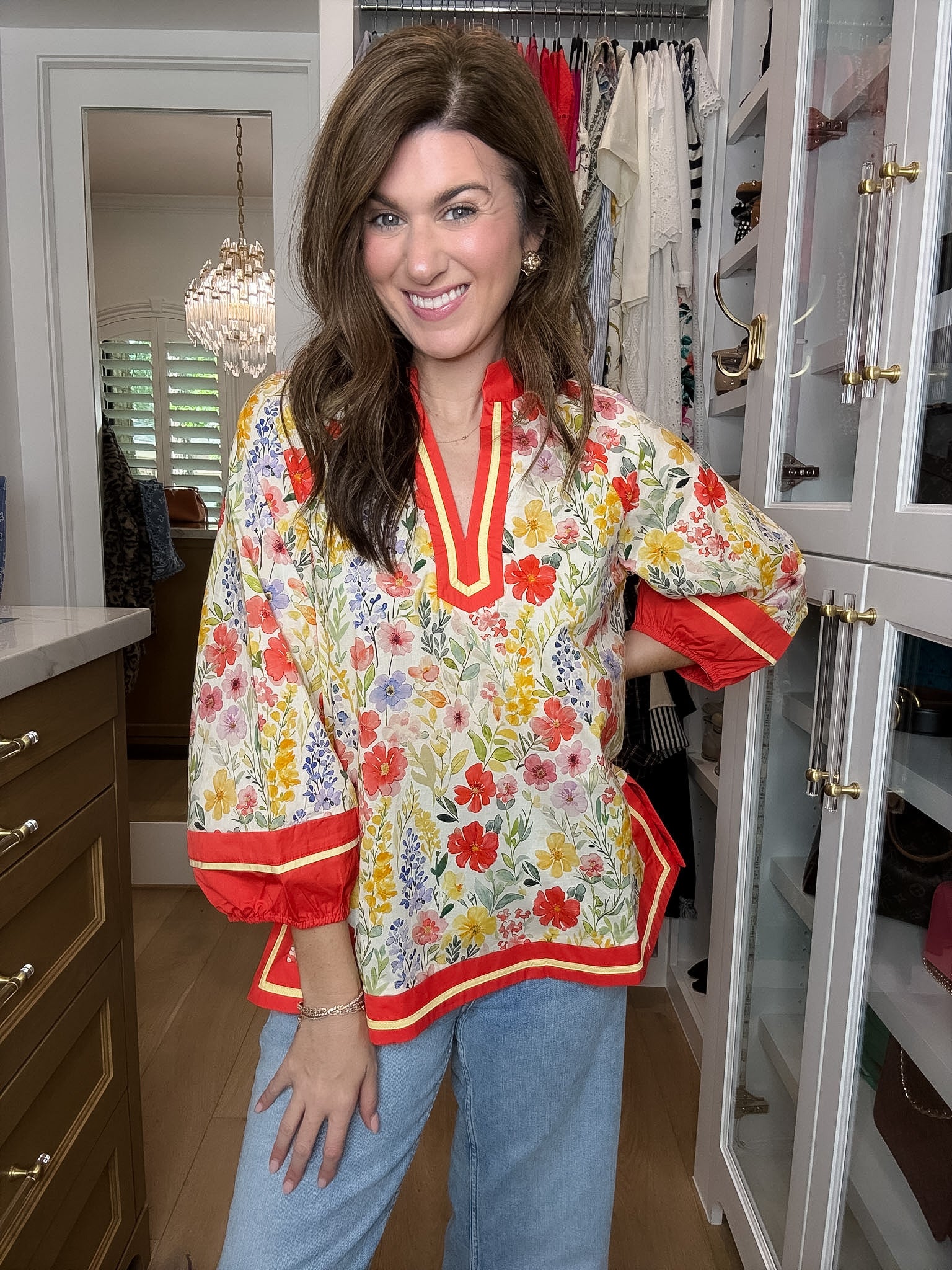 Poppy Lane Floral Top